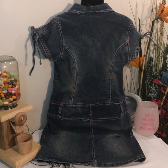 2 Be Real Jean Dress ( size 10/12) - Picture 3 of 4